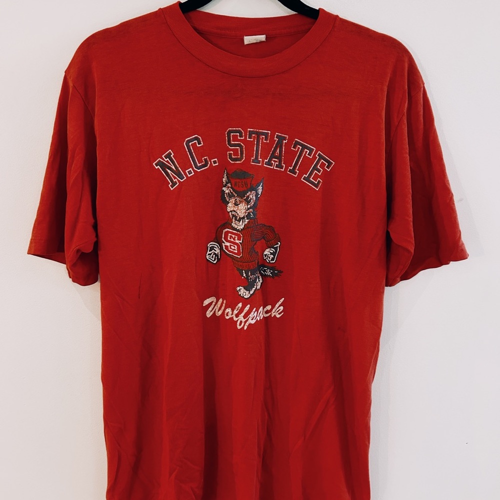 N.C. State Wolfpack Red Graphic T-Shirt
